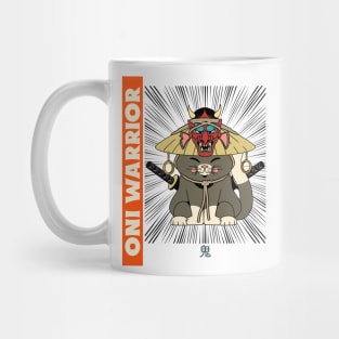 Cat Design- Oni Cat Warrior Mug